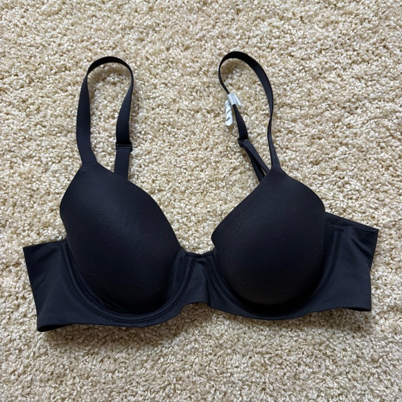 aerie Other - Aerie‎ Smoothiez 34B Black Full Coverage Bra Lightly Lined